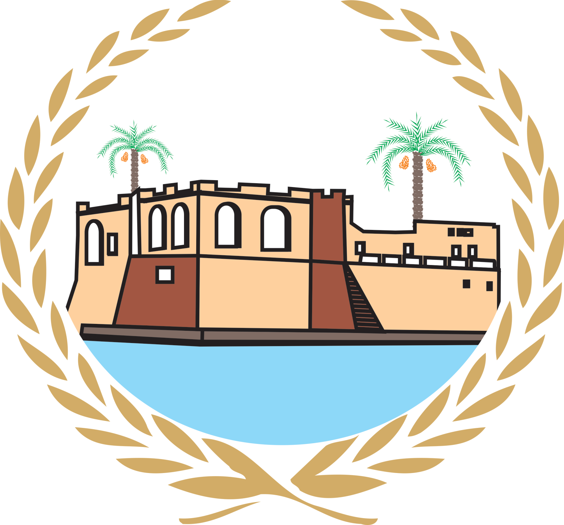 شعار شركة طرابلس العالمية لاستيراد المواد الغذائية
